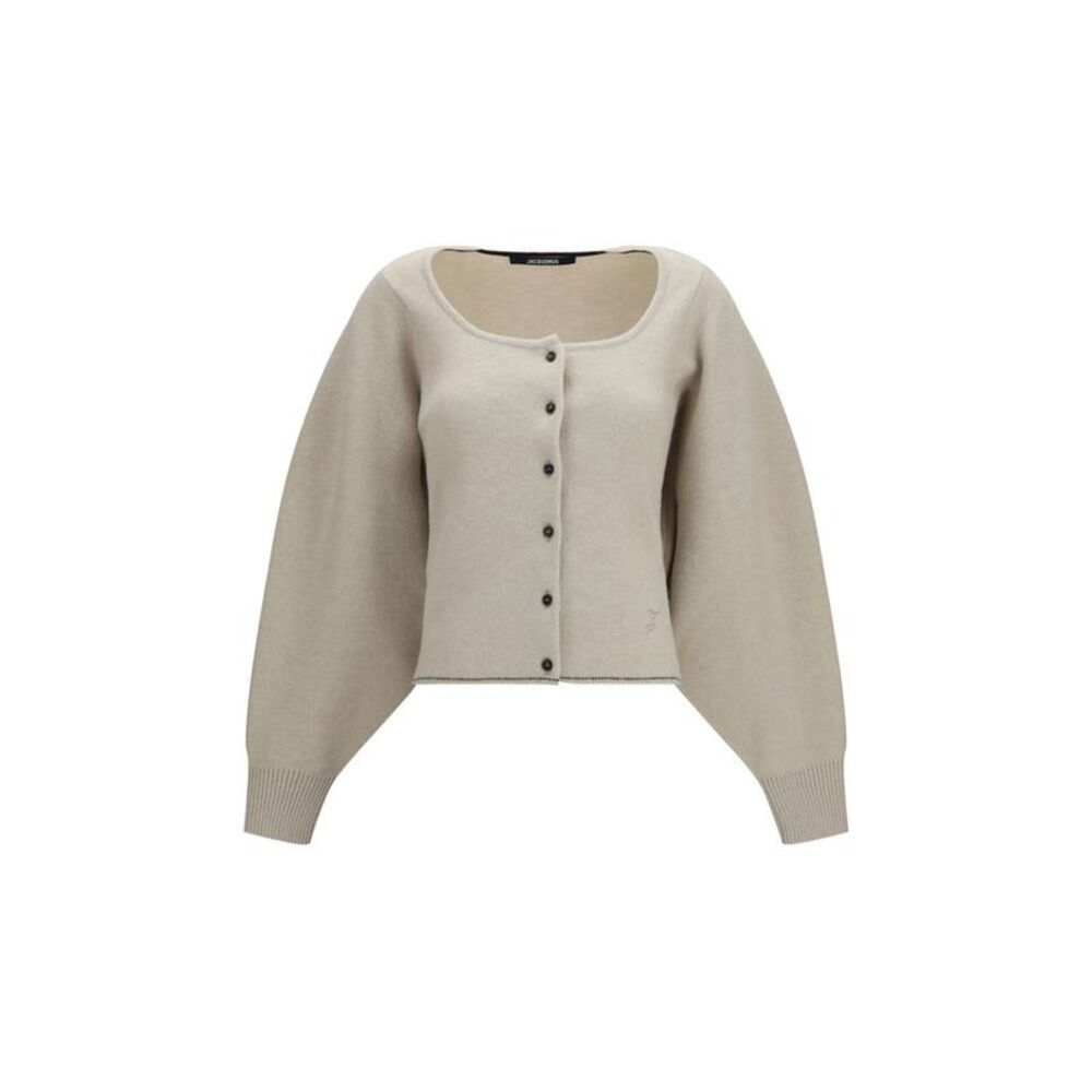 Jacquemus Beige Wool Oves Aries Women's Cardigan